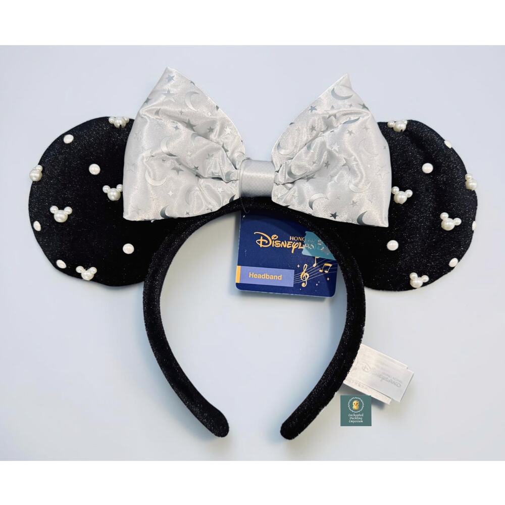 Disney HKDL Mickeys PhilharMagic Minnie Ears Headband Hong Kong NWT